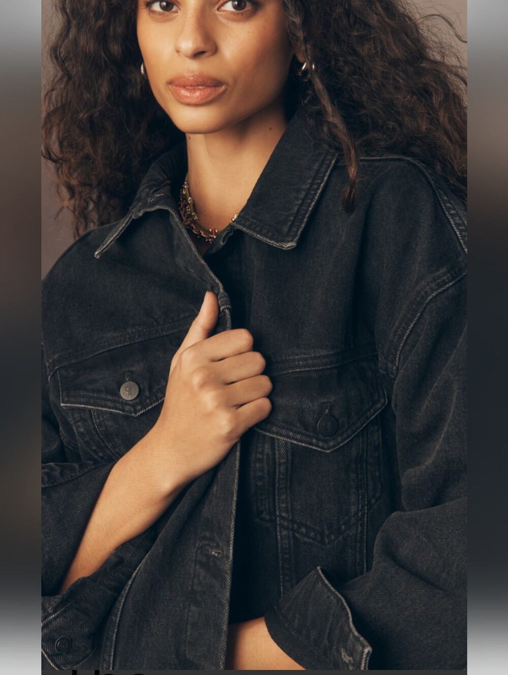 Pilcro Boyfriend Trucker Denim Jacket * Small P          *New With Tags